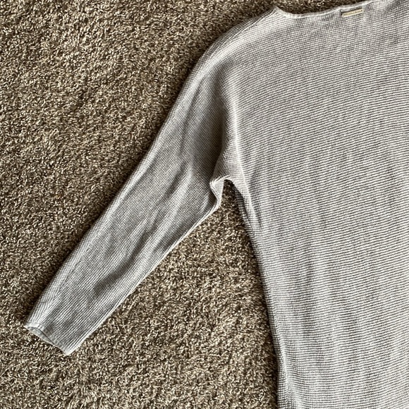 Michael Michael Kors Gray Waffle 3/4 Sleeve Thermal Style Shirt, Women’s S - Picture 11 of 14